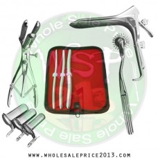  Hegar uterine dilator 3 pieces set, 7-8, 9-10, 13-14, pinwheel,mathieu, grave medium, collin 3pcs